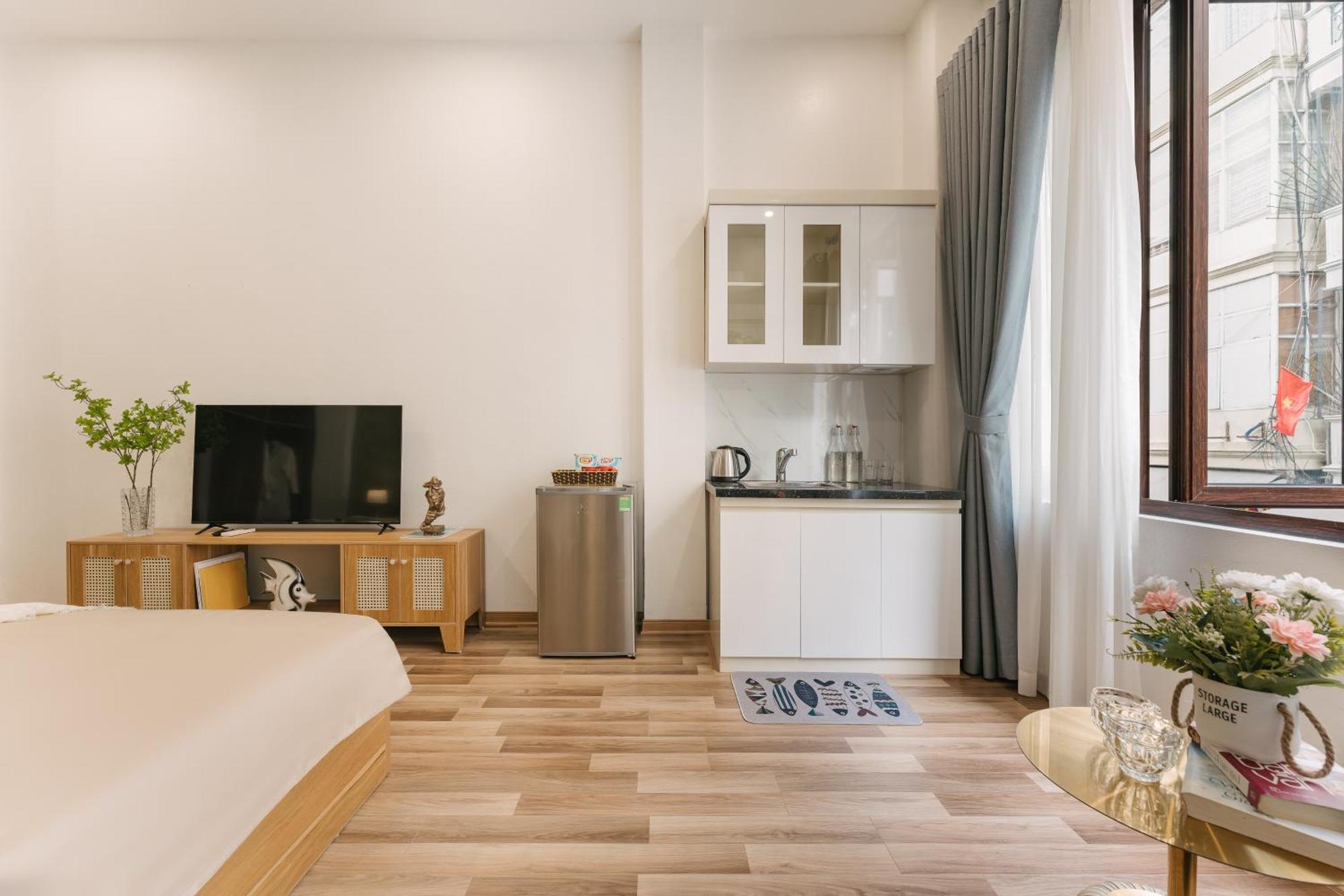 Appartement Tamundi Train Street View- Dong Xuan Market Hanoï