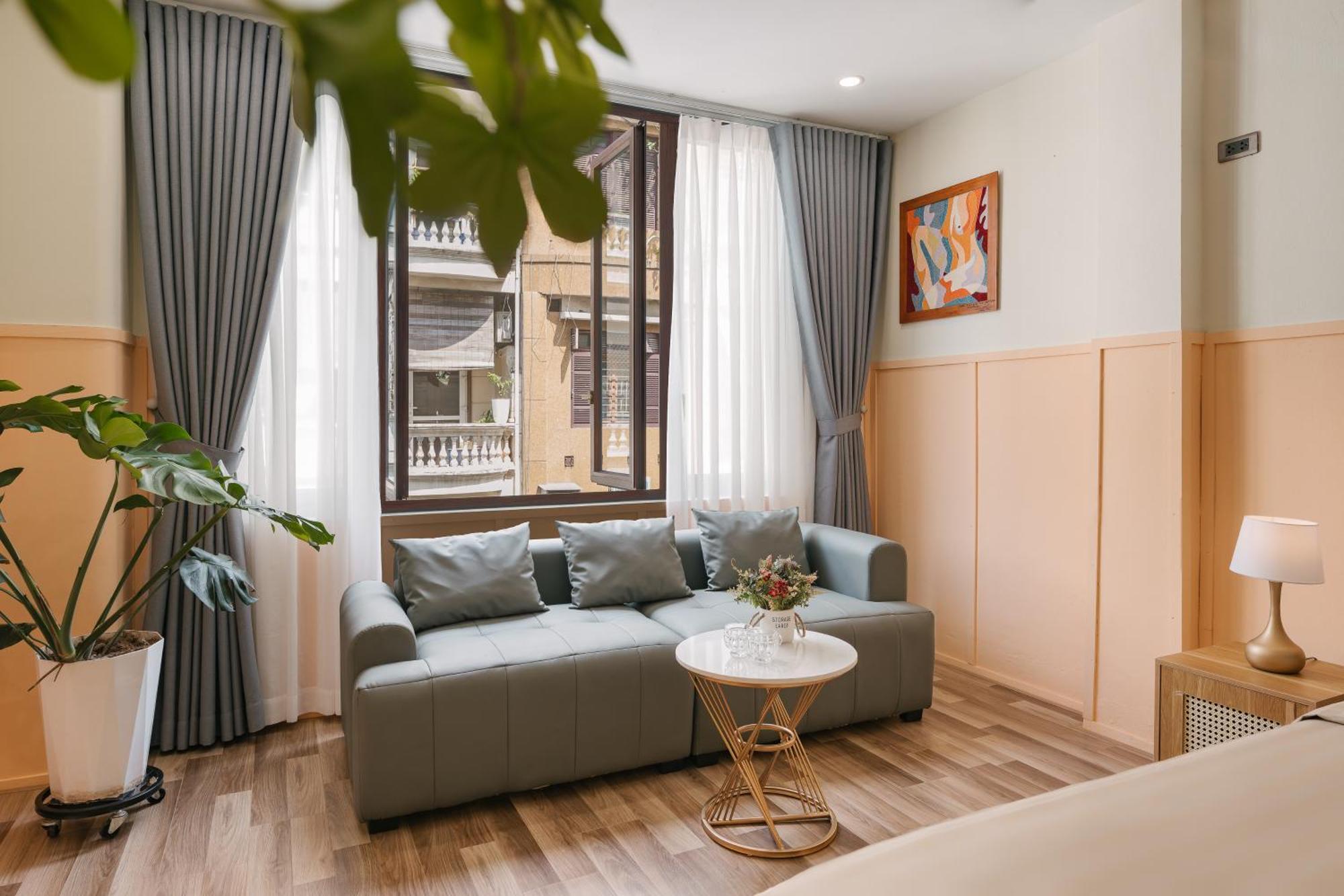 Appartement Tamundi Train Street View- Dong Xuan Market Hanoï